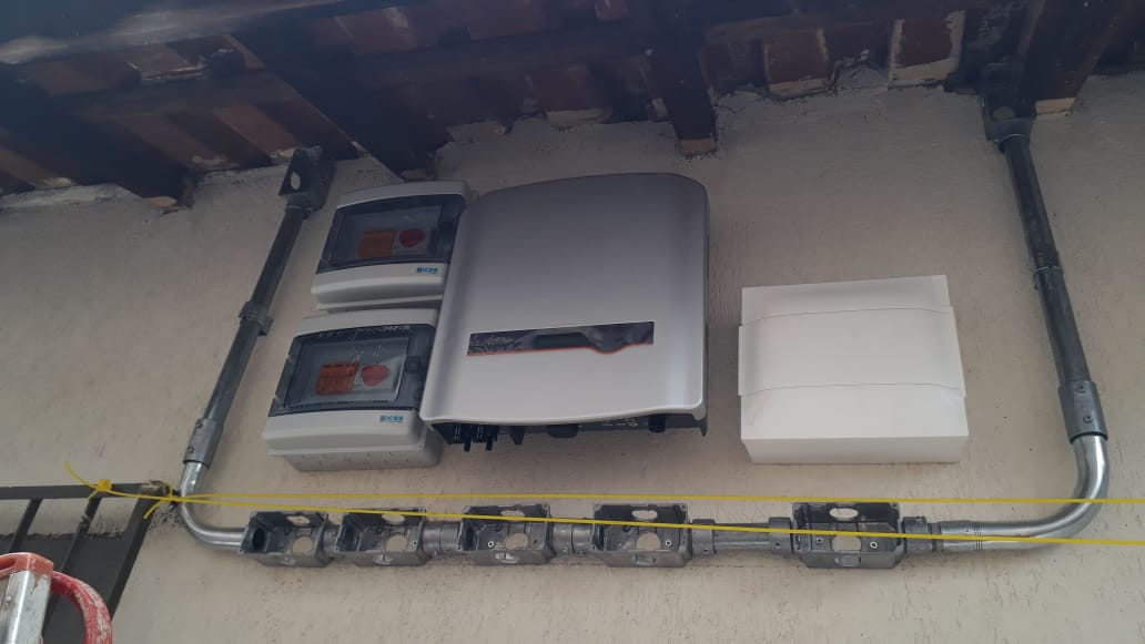 Inversor Sungrow instalado